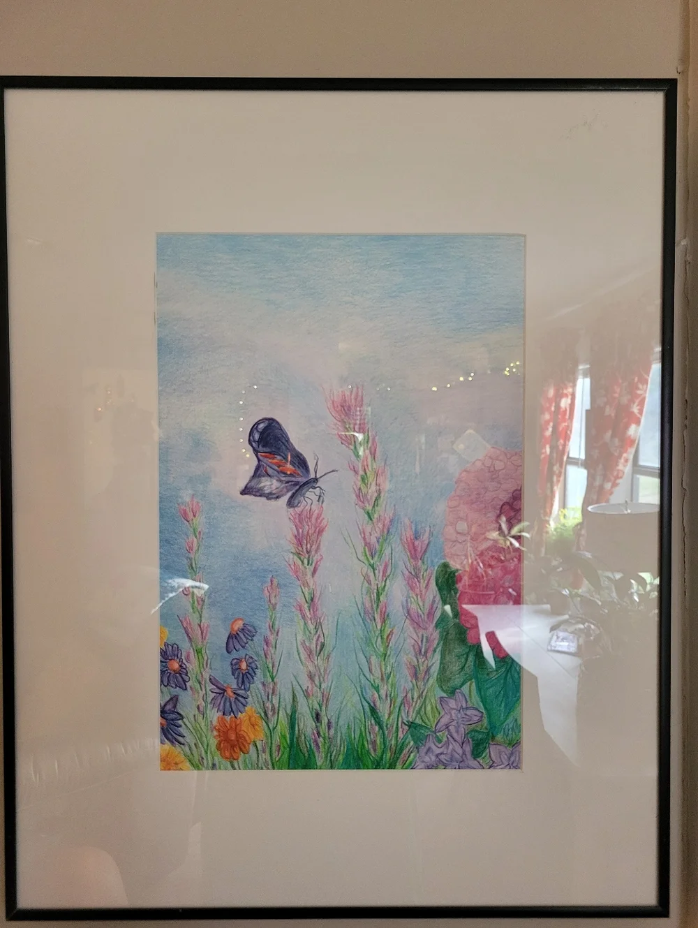 "Spring Serande" Original Artwork By Brea Marie FRAMED 16in X 20in - Picture 6 of 7